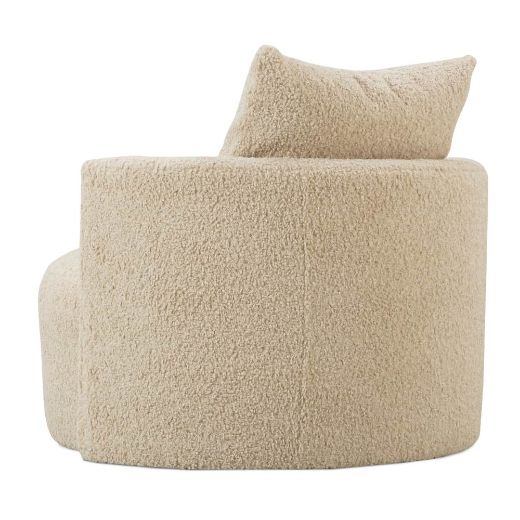 Picture of Neutral Boucle Leander Chair